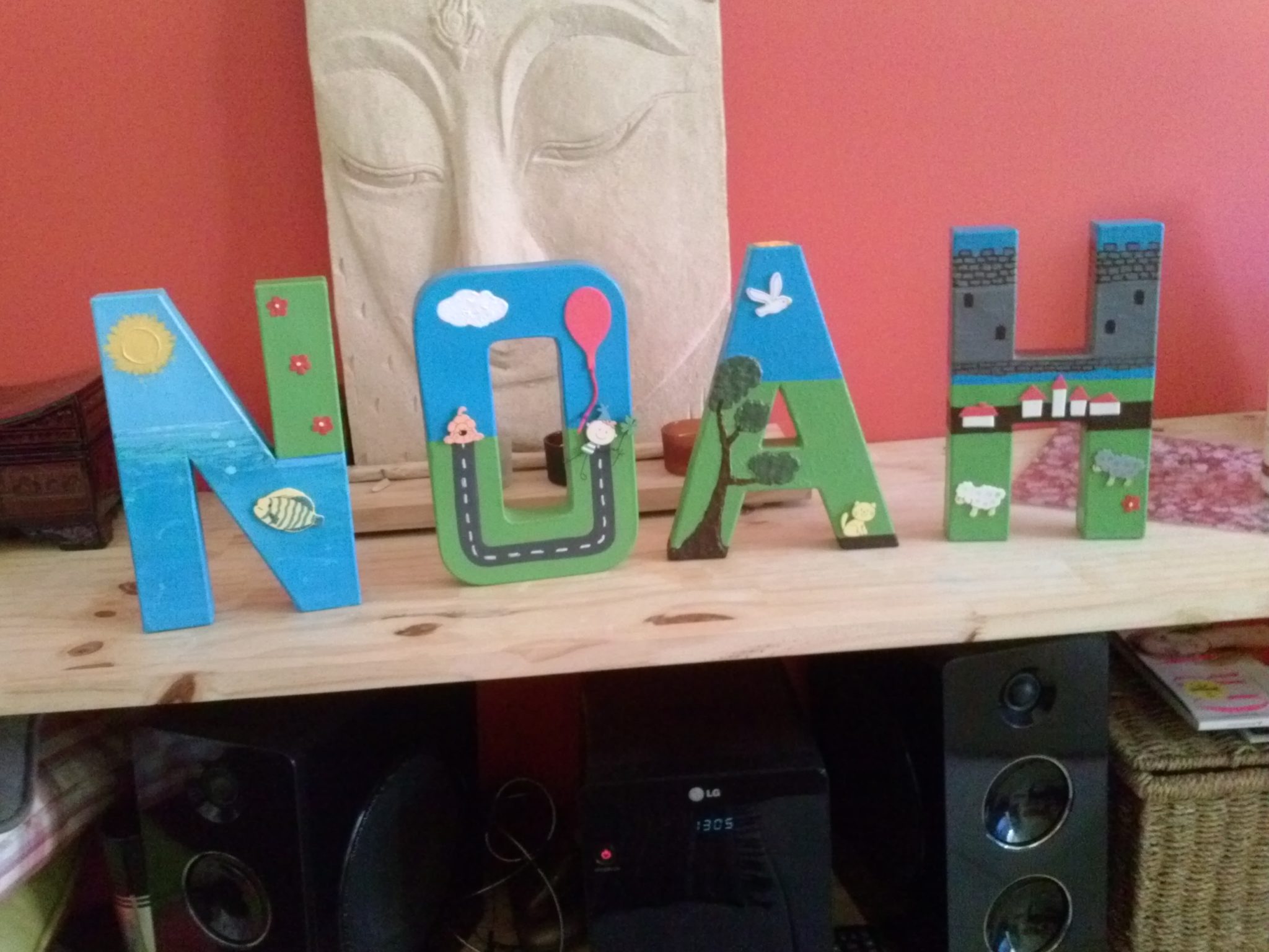 lettres décoratives